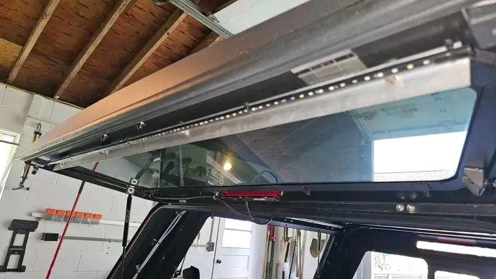 2019+ Chevy Silverado 1500 Modular Aluminum Canopy (5.8 ft Bed) view 2